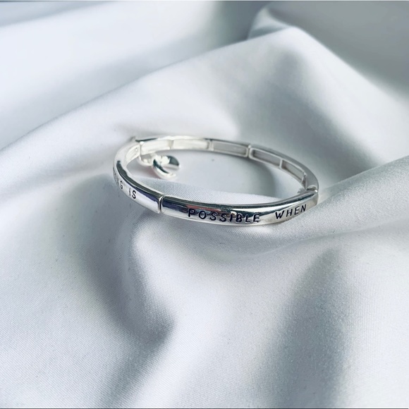 Breast Cancer Awareness Charm Bracelet - Picture 3 of 4